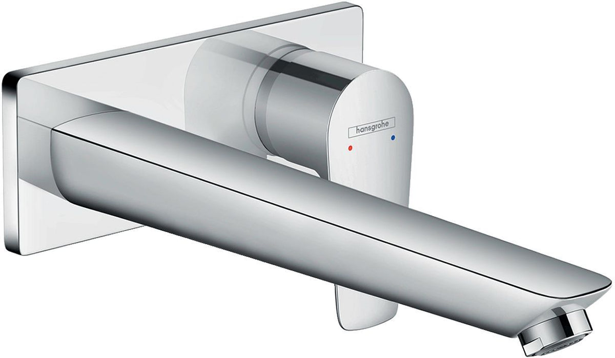 Afwerkset 1GREEP mengkraan lavabo muur Talis E HG 225MM chroom