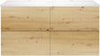 Onderbouw COFFEE 4 lades 120 duo eiken Decor urban +dubbele wastafel wit