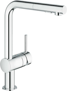 MITIGEUR CUISINE MINTA FG L-BEC DOUCHETTE EXTRACTIBLE 2JET CHROME