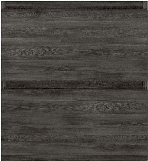 Onderbouw cita 2 laden 60CM graphit eik, badkamermeubelen — SKU DESCO-180922