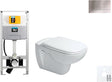 WALLFIX OLI HANGWC D-CODE DURAVIT CODE SOFT-CLOSE SLIM INOX