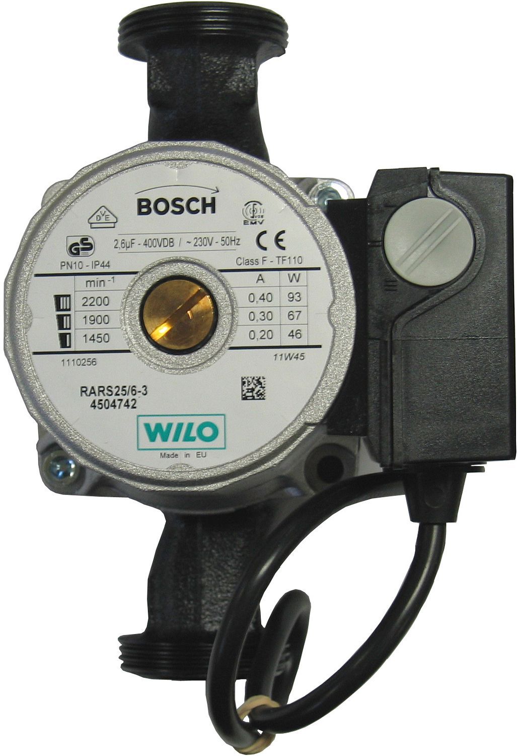 Pomp 25-6 180MM Junkers 230V