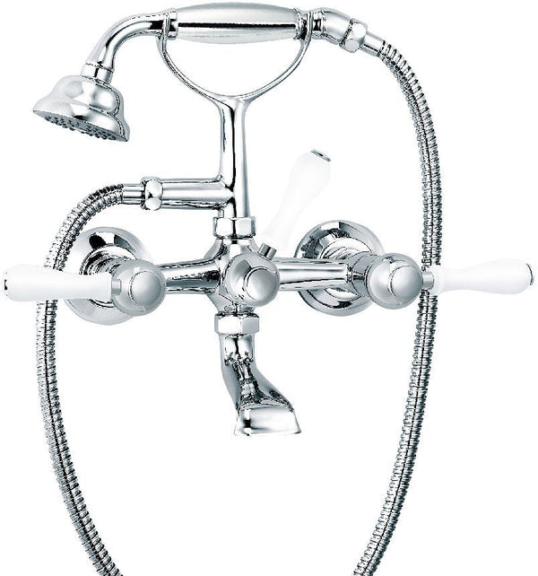 2GR.MGKR.BAD+HANDDOUCHE Flamant butler rvb nickel