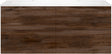 SOUS MEUBLE COFFEE 4 TIROIRS 140 DUO NOYER DECOR VELOURS +DOUBLE LAVABO BLANC