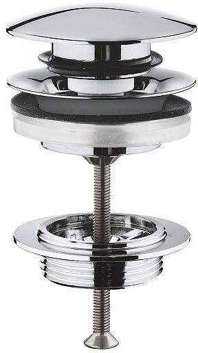 Klik krepine 5/4"X64MM FG chroom