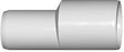 MANCHON DE REDUCTION FF 40-32MM BLANC