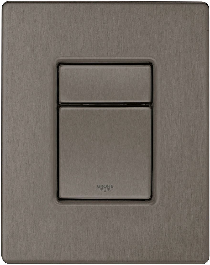 Duwplaat 2-TOETS Cosmo FG brushed hard graphite