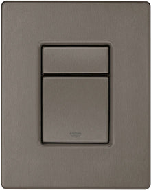 Duwplaat 2-TOETS Cosmo FG brushed hard graphite