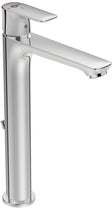 1GREEP Mengkraan lavabo connect air is hoog coldstart automatische sluiting chroom