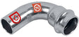 Elleboog Mf 90° 22MM C-staal frabo