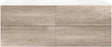 Onderbouw COFFEE 4 lades 160 duo eiken Decor flanel +dubbele wastafel mat wit