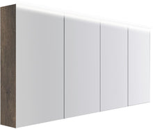 Spiegelkast COFFEE 4 deuren 1800MM 4250K kastanje Decor truffel
