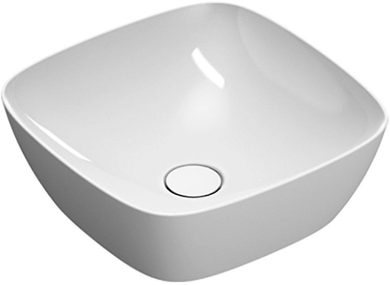 Opbouw lavabo alvea catalano cataglaze+ 40X40CM wit