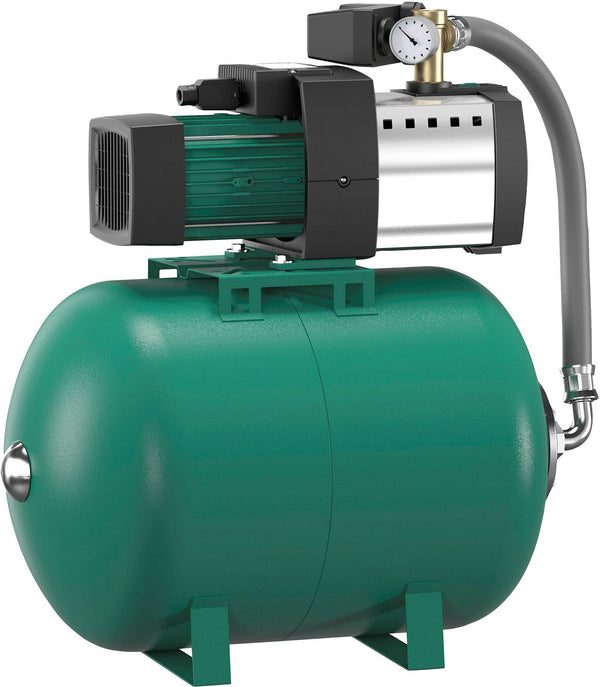 Regenwaterrecuperatiepomp met vat 50L HiMulti Wilo 3H50-44P