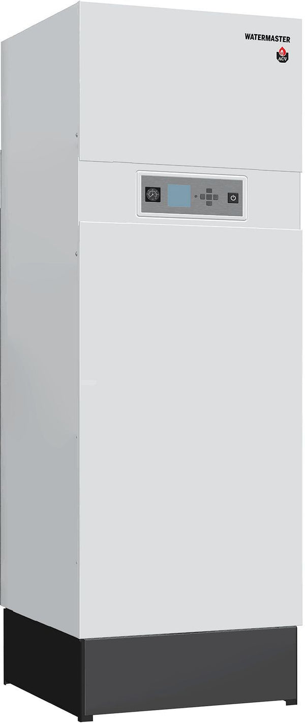 Condenserende inox gasboiler watermaster 60 Evo ACV 60KW-96L ERP WW A tap L