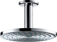 Hoofddouche Raindance S180 air 1JET Hansgrohe +arm plafond chroom