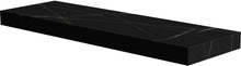 TABLET MARBRE CERAMIQUE L160 H10 1VIDAGE/TROU ROBINET GAUCHE BAMBOO BLACK