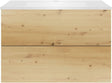 Onderbouw COFFEE 2 lades 90 eiken Decor urban+wastafel mat wit
