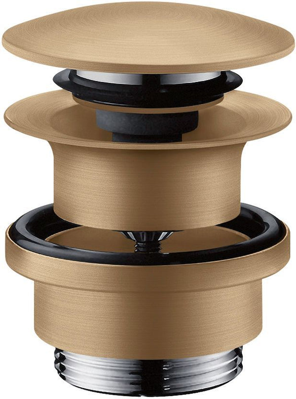 Clic-clac krepine Hansgrohe 5/4 brushed bronze