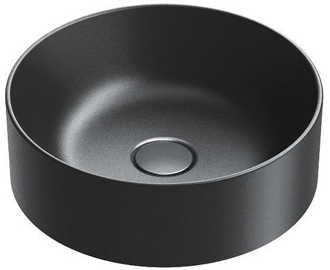 OPBOUWLAVABO ZERO CATALANO CATAGLAZE+ DIAMETER 40 H13 ZONDER OVERLOOP MAT ZWART