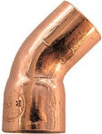CUIVRE A SOUDER COUDE 45°MF 28MM