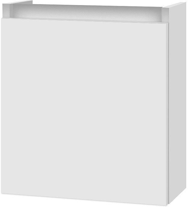 Onderbouw handenwasser form mini 40CM omkeerbaar poederwit