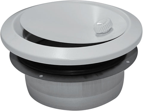 Toevoerventiel regelbaar bir s&p ventilatie type D 120M³/H 125MM metaal wit Soler & Palau — SKU DESCO-133427