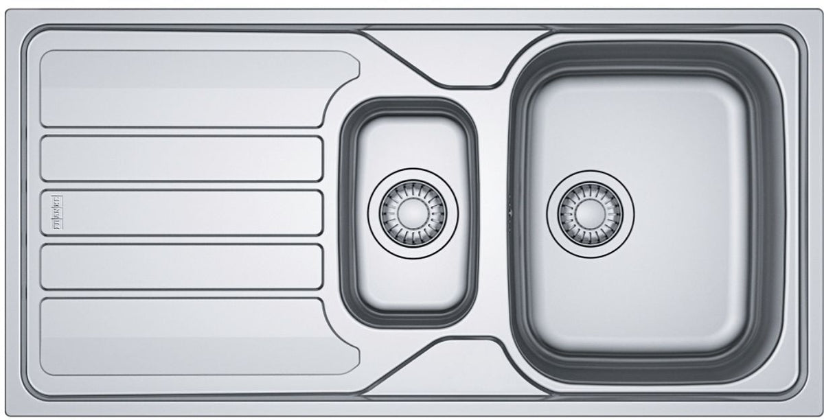 INBOUW SPOELTAFEL FLASH INOX FRANKE 1,5 BAK 1 VERLEK 1000-500