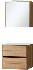 Meubel combo massif eik natuur 70 Solid spiegelkast
