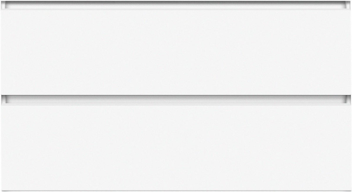 Onderbouw cita 2 laden 120CM wit, badkamermeubelen — SKU DESCO-180927