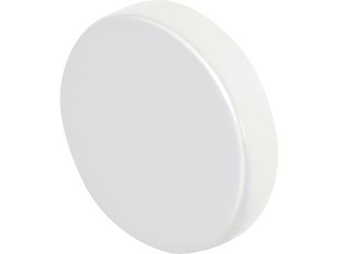 CanDo eindkap leuning Ø45 2 stuks wit