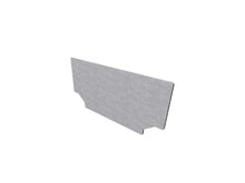 eindplaatje voor afvoergoot 1m H6cm RVS 1102936