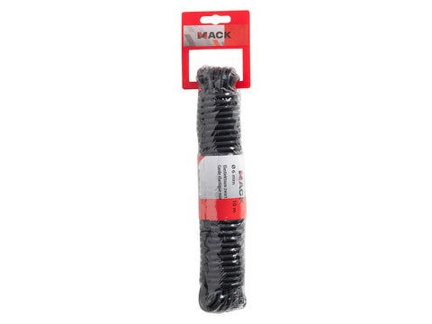 Mack elastiektouw 6mm 10m zwart