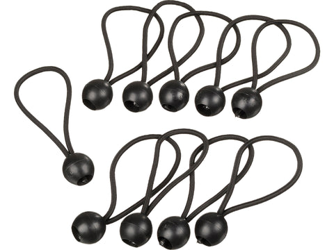 Nature elastische band met ogen 10 stuks