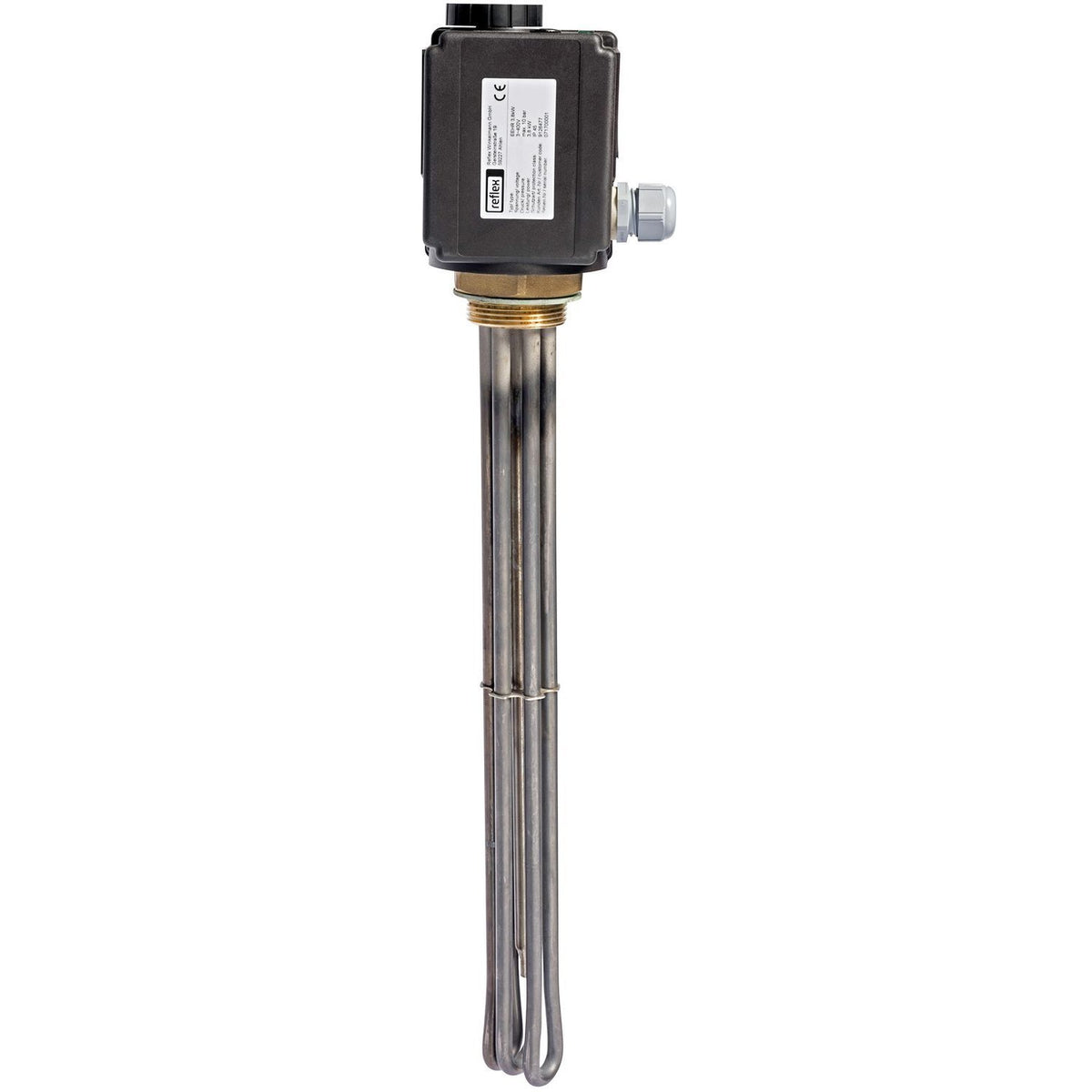 ELEK.WEERSTAND EEHR 2.5KW MET FLENS EN DICHTING V.WWBOILER-ZONNEBOILER+VOORRAADVAT 300-500L REFLEX