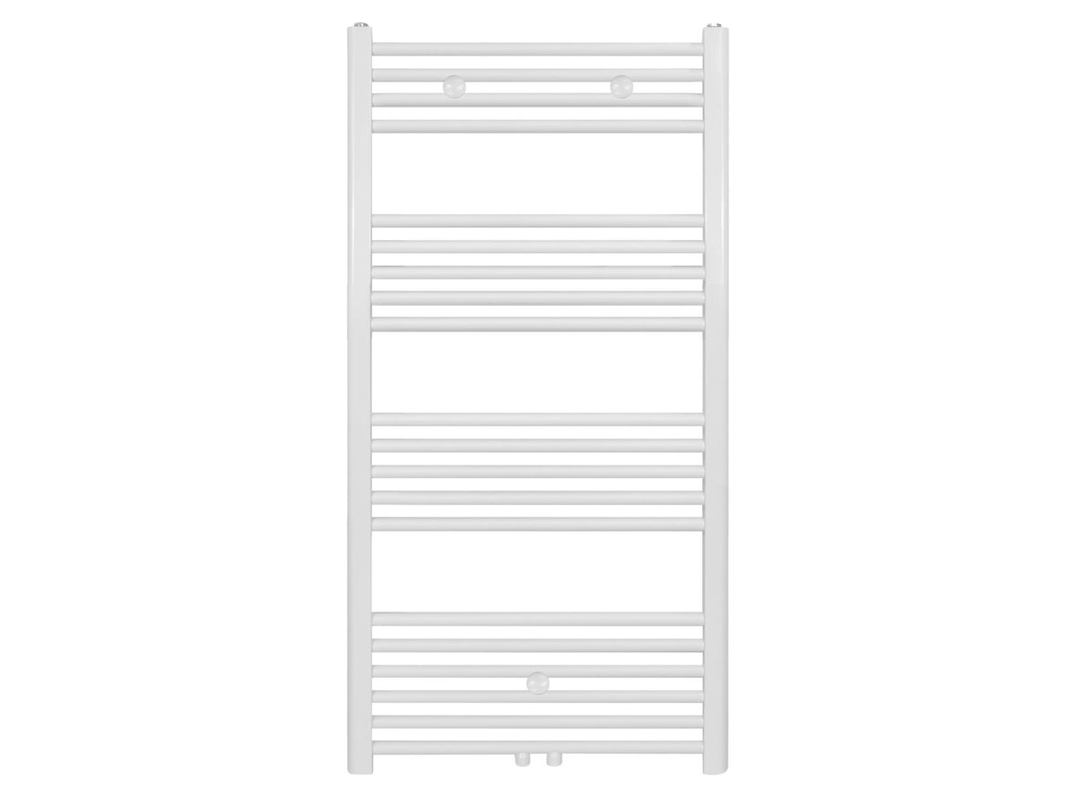 elektrische badkamerradiator + handdoekverwarmer 537W wit