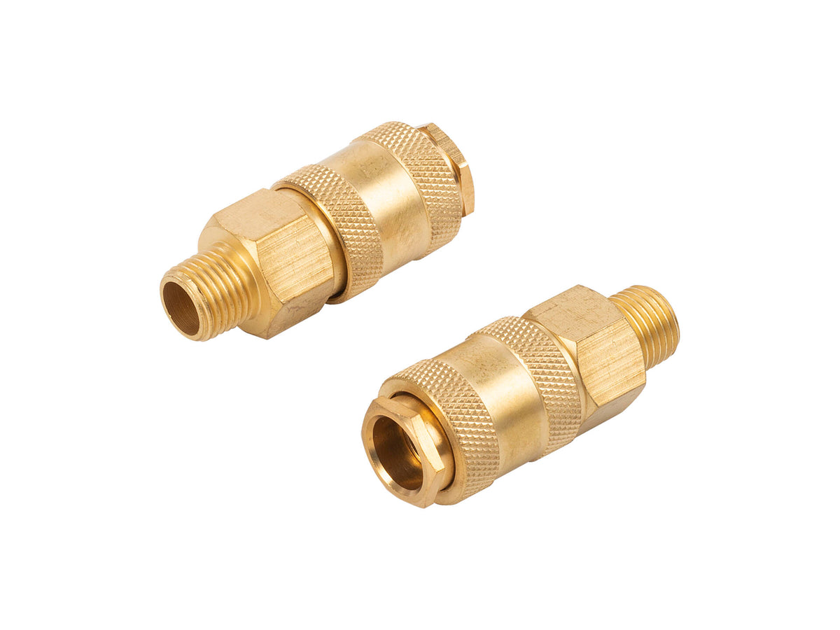 Powerplus POWAIR0254 universele koppeling orion/euro vrouwelijk buitendraad 2 stuks
