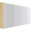 ARMOIRE TOILETTE COFFEE 4 PORTES 1600MM 4250K CHENE DECOR URBAN