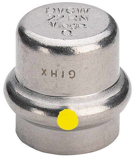 Stop 35MM sanpress inox gas Viega
