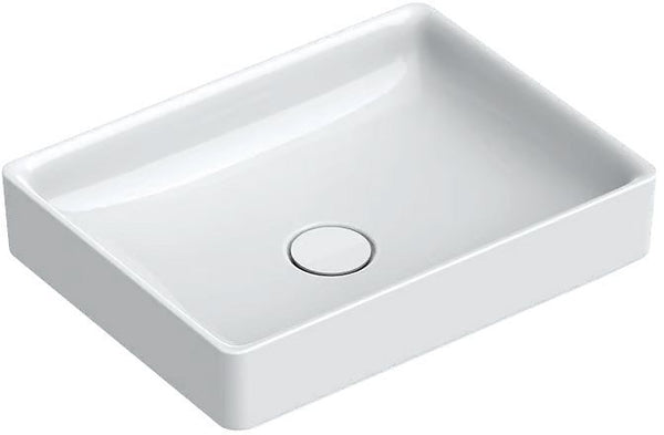 OPBOUW LAVABO GREEN CATALANO CATAGLAZE+ 50X38X12CM WIT