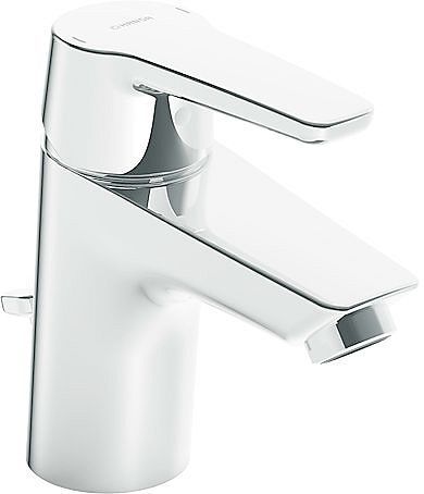 1GREEP Mengkraan lavabo hansapolo Hansa met automatische sluiting chroom