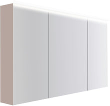 ARMOIRE TOILETTE COFFEE 3 PORTES 1400MM 4250K GRIS BASALTE MAT