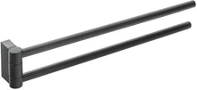 DUBBELE BEWEEGBARE DROGER BLACK&WHITE 41CM COSMIC MAT ZWART