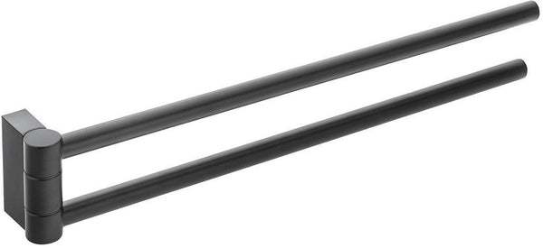 DUBBELE BEWEEGBARE DROGER BLACK&WHITE 41CM COSMIC MAT ZWART