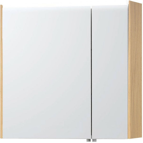 ARMOIRE DE TOILETTE MOLTO 71CM AVEC ECLAIRAGE LEDLINE CHENE BRONZE