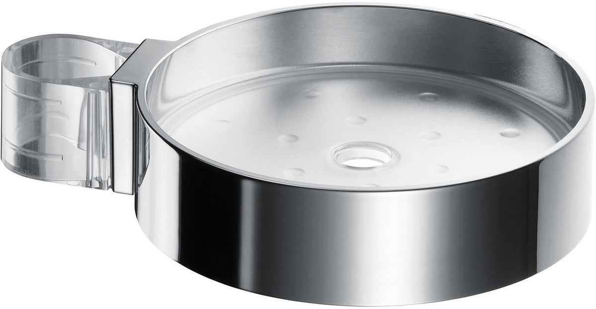 Zeepschaal fito voor doucheset clic/rain chroom, bevestiging — SKU DESCO-162384