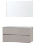 MEUBLE MOLTO POUDRE GRIS 120 PORCELAINE MIROIR