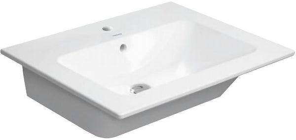 ENKELE WASTAFEL ME STARCK DURAVIT 63-49CM WIT