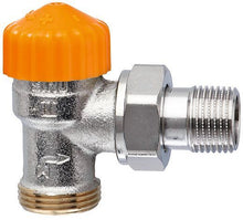 Thermostatische radiatorkraan Eclipse Heimeier 3/4"M-1/2"HAAKS