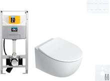 WALLFIX OLI WC SUSPENDU ITALY CATALANO SLIM BLANC MAT